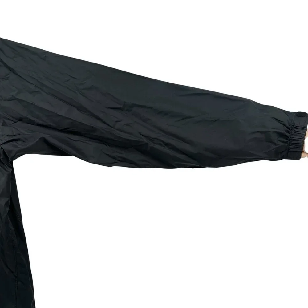 Columbia Jacket Womens M Black Hooded Lightweight Windbreaker Full Zip Casual‎ - Picture 6 of 11